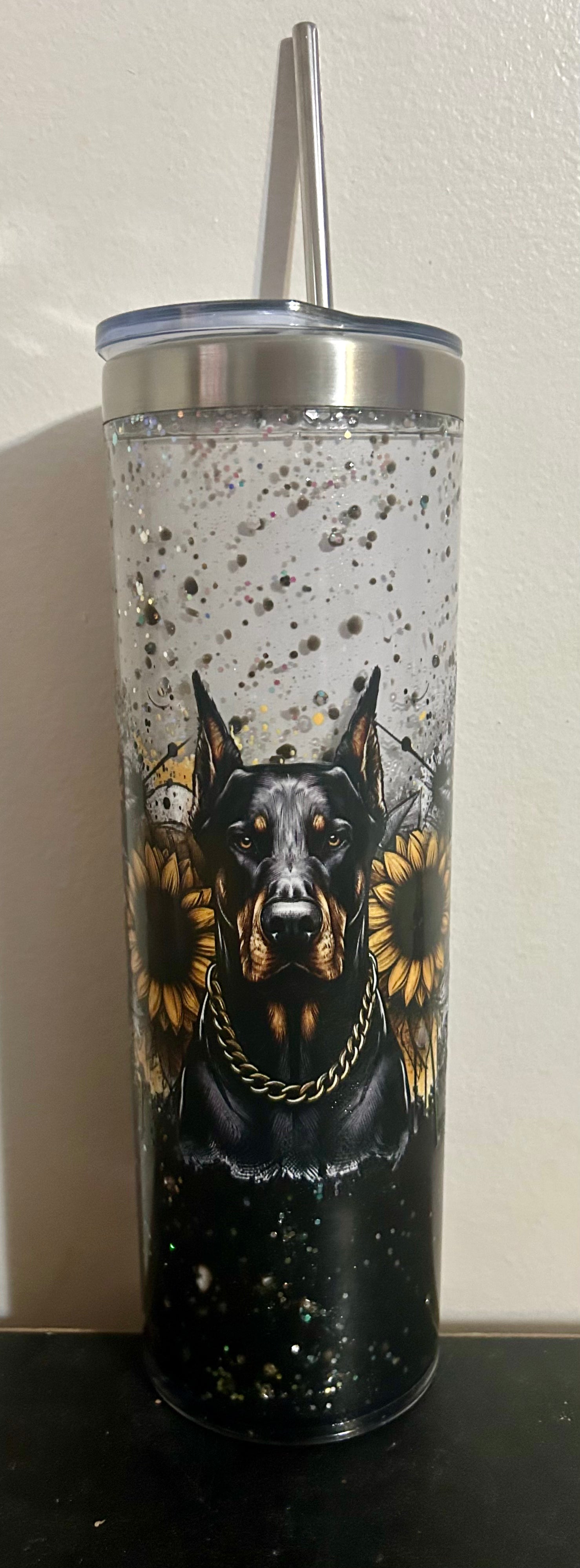 20 oz Stainless Steel Snow Globe