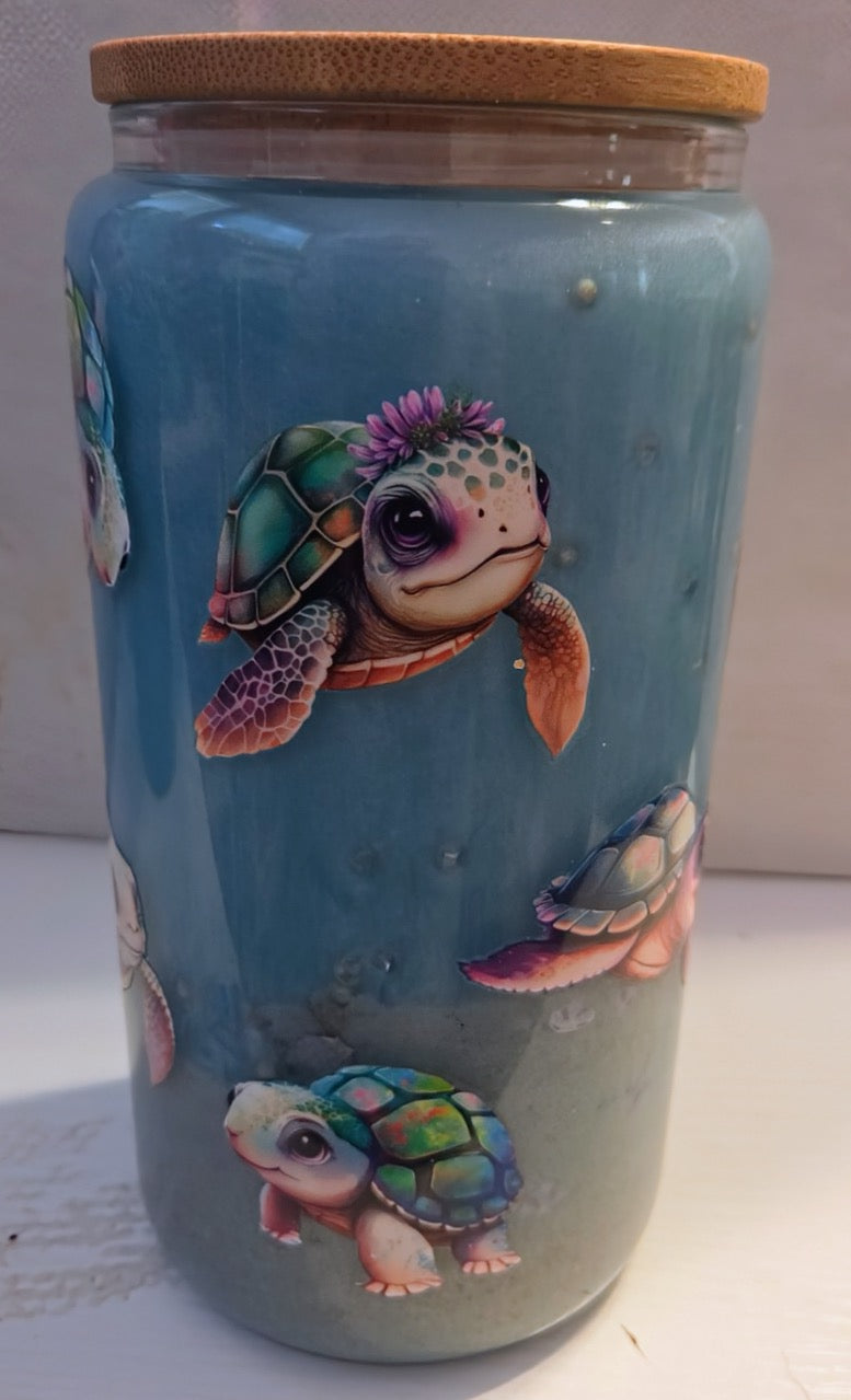 16 oz Glass Snow Globe